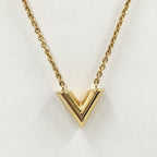 Louis Vuitton Necklace Essential Plated Gold — view 2