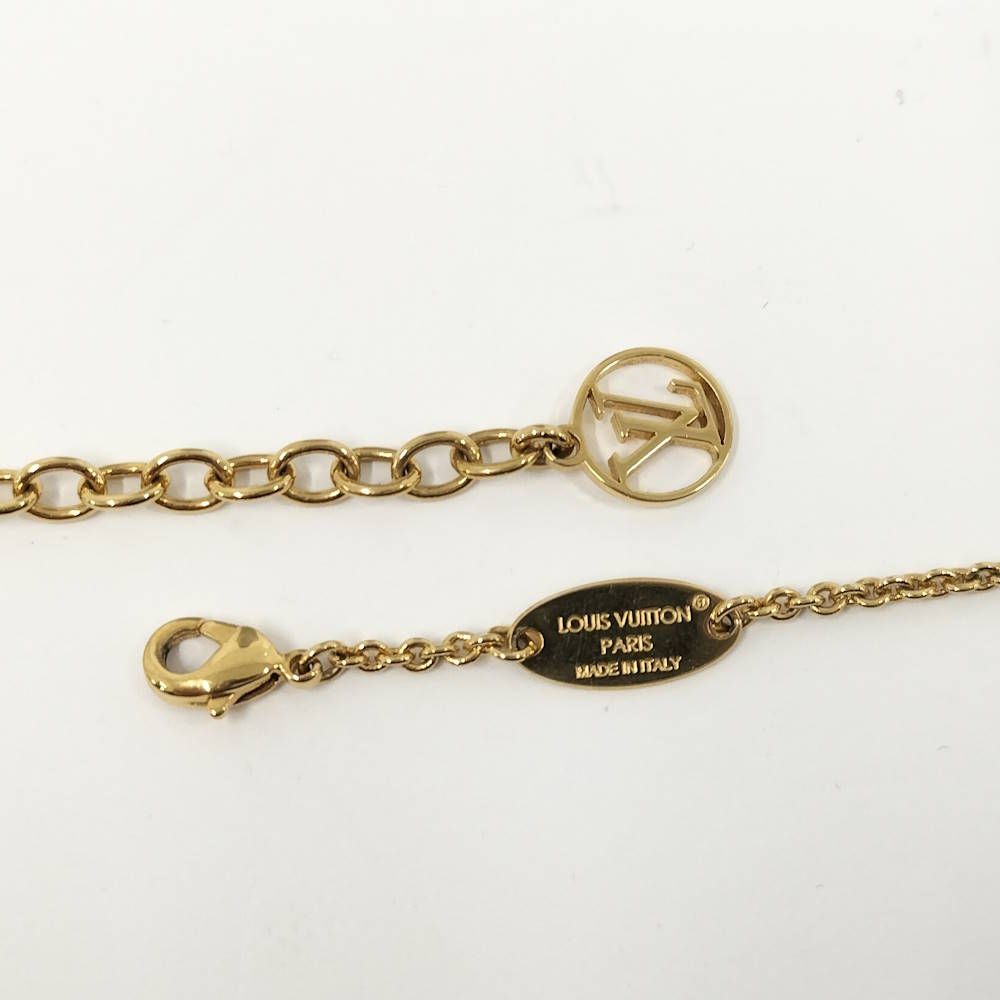 Louis Vuitton Necklace Essential Plated Gold — view 7