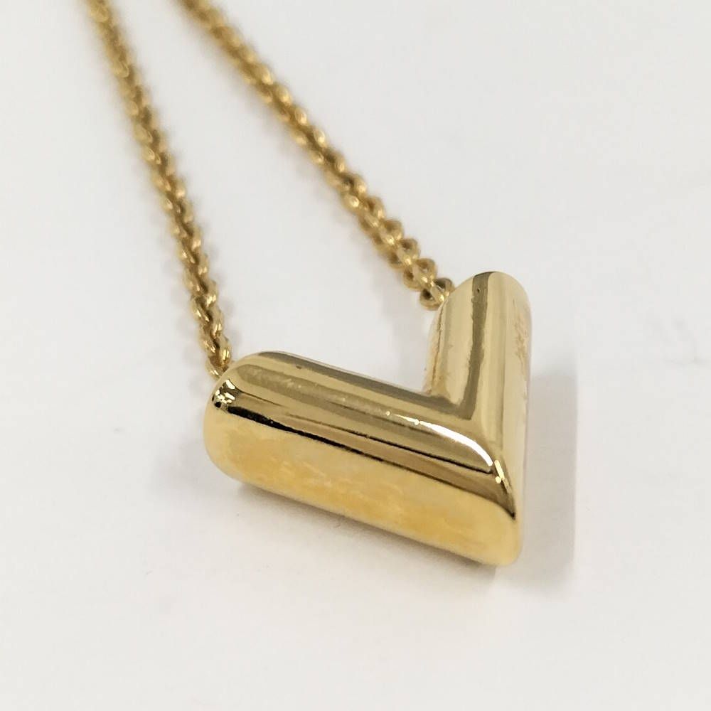 Louis Vuitton Necklace Essential Plated Gold — view 5