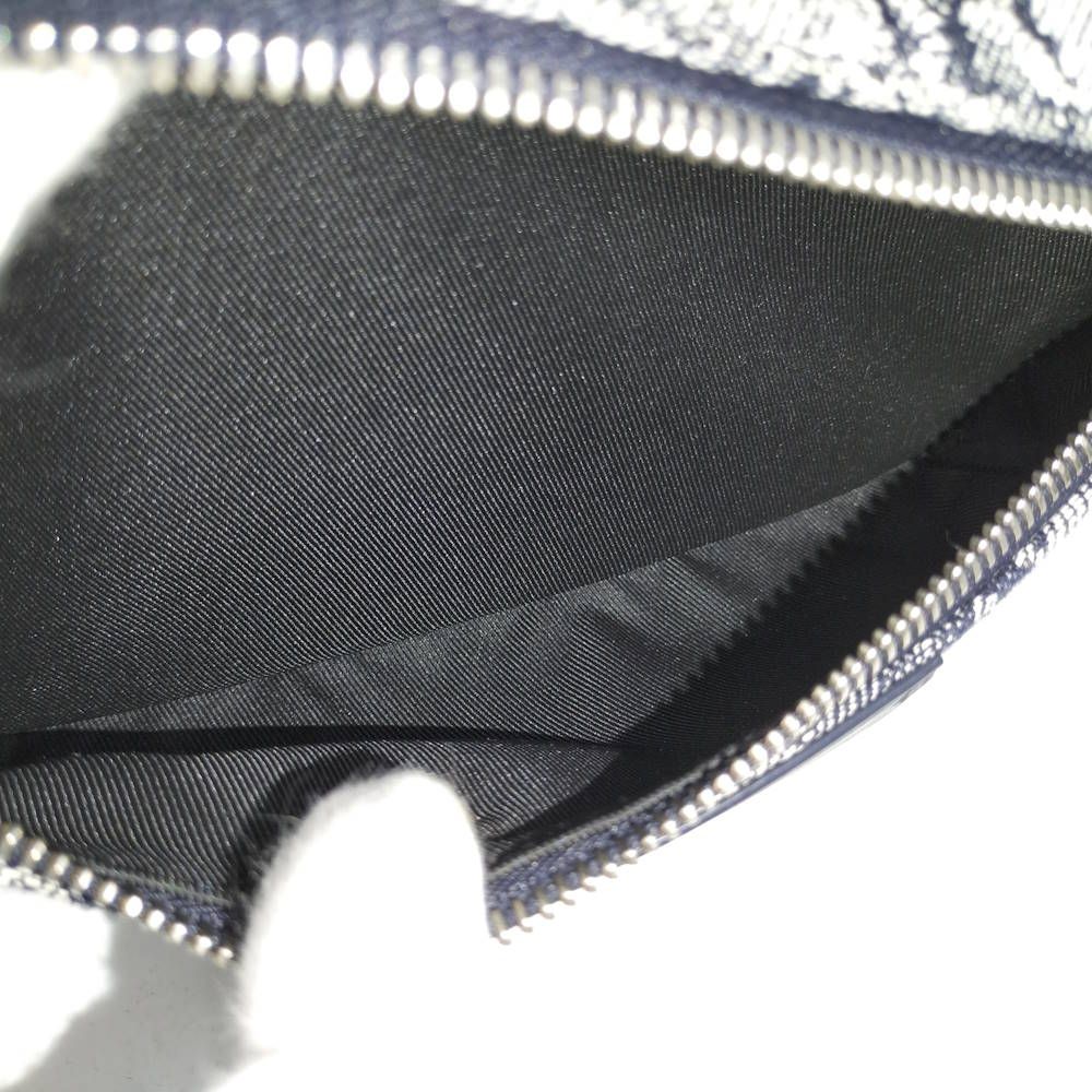 Louis Vuitton Bum Bag Outdoor Monogram Tapestry Canvas Navy — view 8