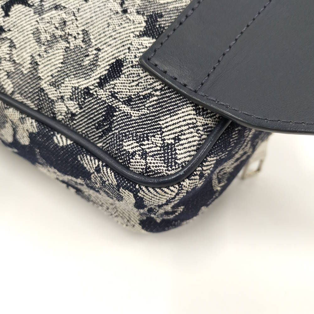 Louis Vuitton Bum Bag Outdoor Monogram Tapestry Canvas Navy — view 3