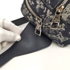 Louis Vuitton Bum Bag Outdoor Monogram Tapestry Canvas Navy — view 6