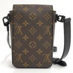 Louis Vuitton S Lock Vertical Wearable Wallet Shoulder Bag Monogram Macassar — view 2