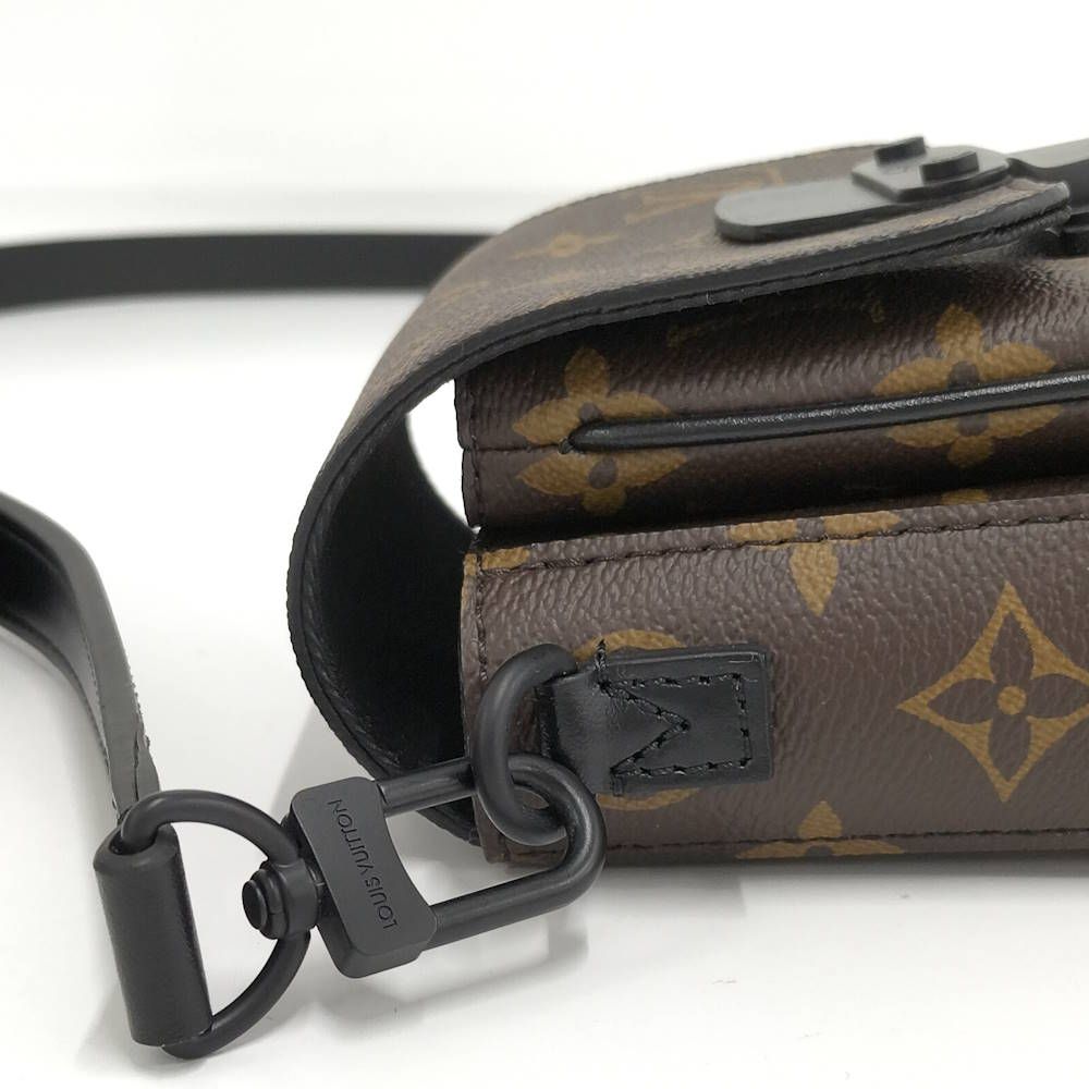 Louis Vuitton S Lock Vertical Wearable Wallet Shoulder Bag Monogram Macassar — view 5