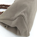 Bottega Veneta Tote Canvas Brown — view 3