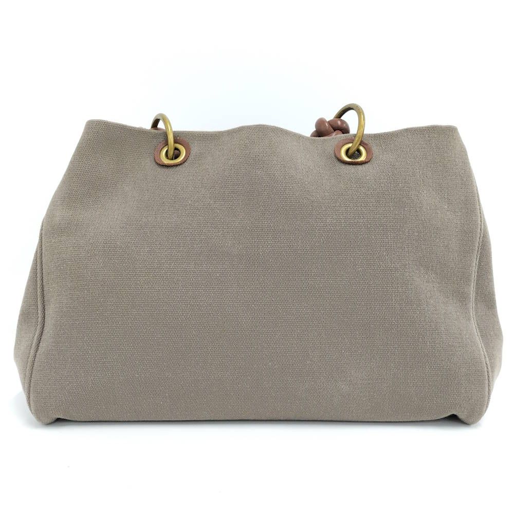 Bottega Veneta Tote Canvas Brown — view 2