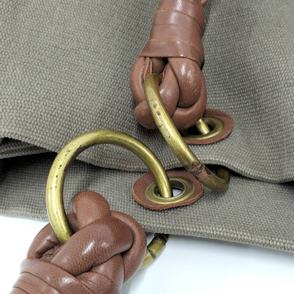 Bottega Veneta Tote Canvas Brown — view 6