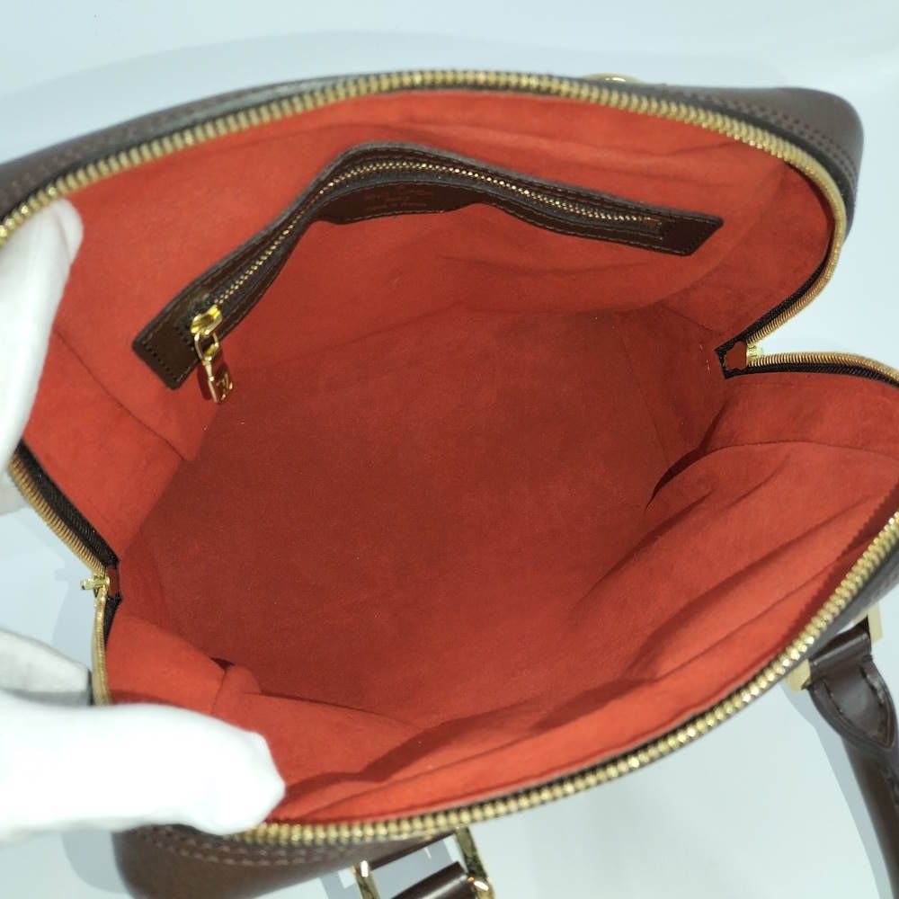 Louis Vuitton Brera Handbag Damier Ebene — view 9