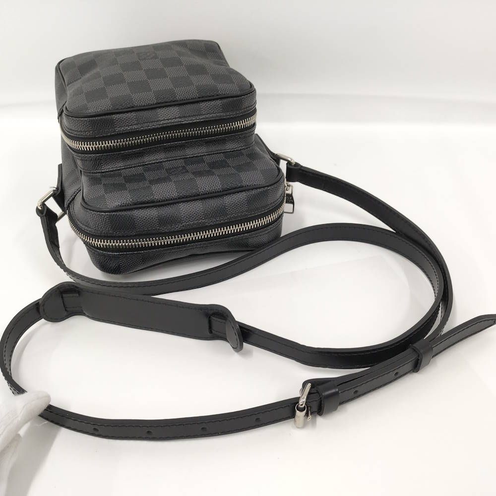 Louis Vuitton Rem Shoulder Bag Damier Graphite — view 6
