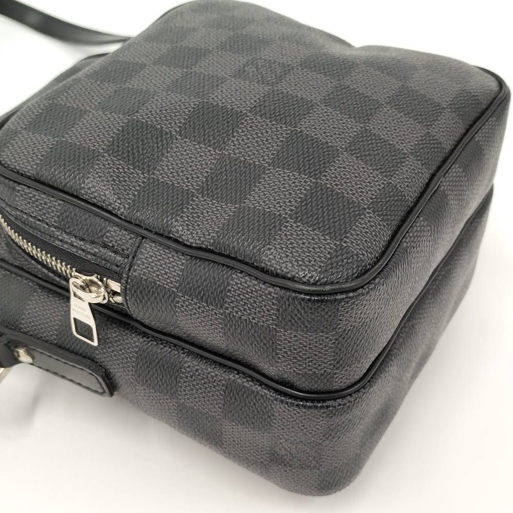 Louis Vuitton Rem Shoulder Bag Damier Graphite — view 3