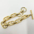 Dior Bracelet CD Logo Plated Gold — view 6