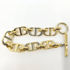 Dior Bracelet CD Logo Plated Gold — view 5