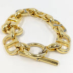 Dior Bracelet CD Logo Plated Gold — view 3