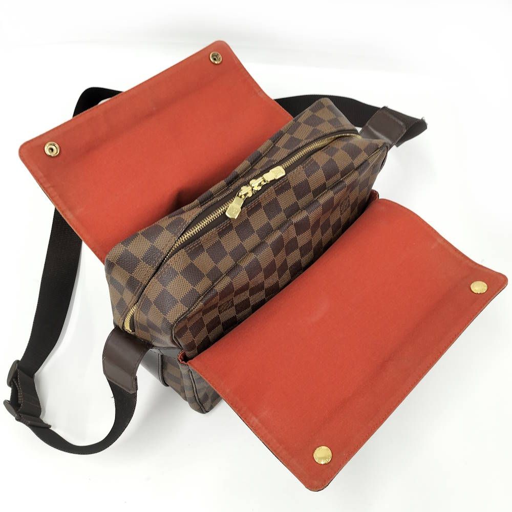 Louis Vuitton Naviglio Shoulder Bag Damier Ebene — view 8