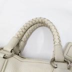 Prada 2-Way Tote Leather White — view 5