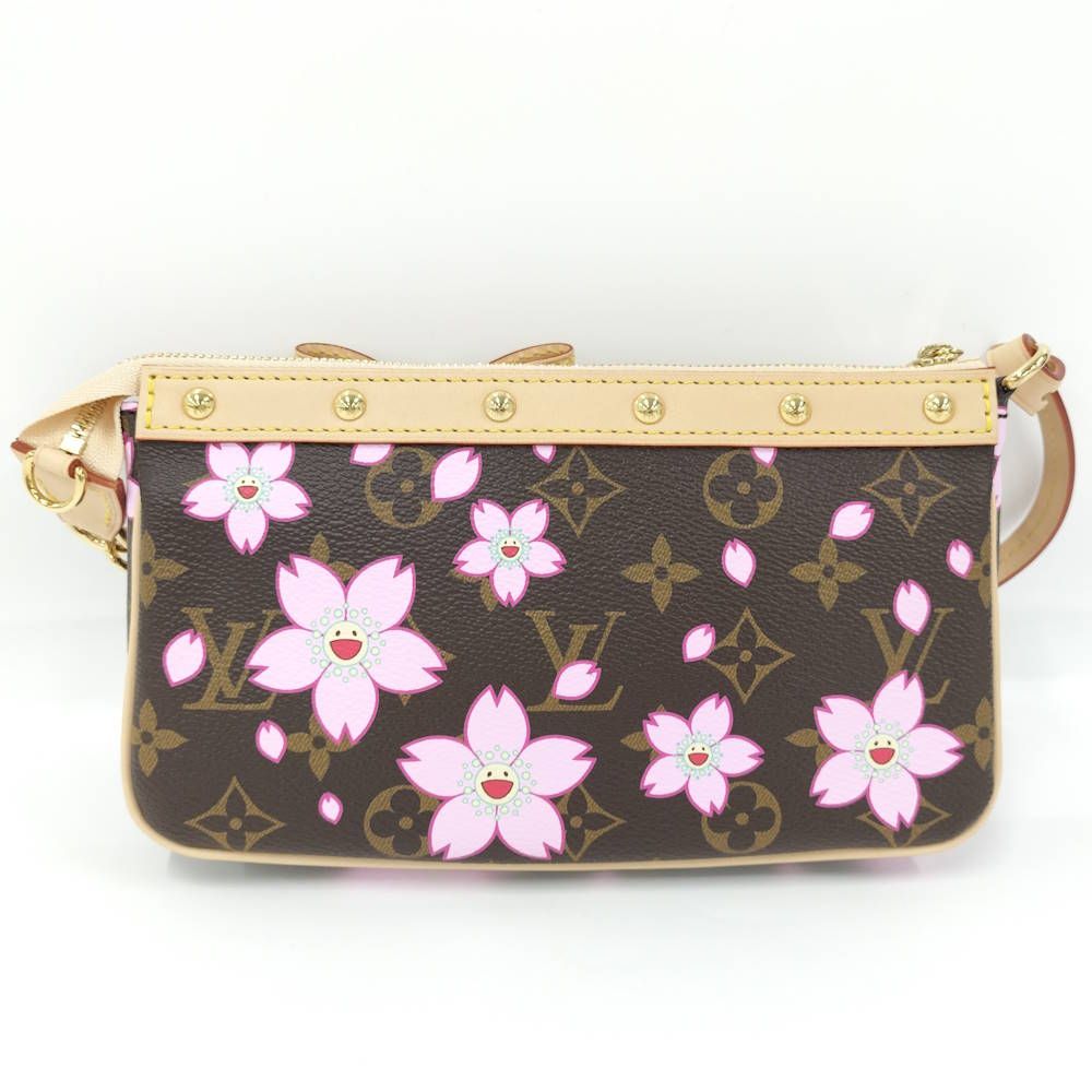 Louis Vuitton Pochette Accessoire Handbag Takashi Murakami Collaboration — view 2