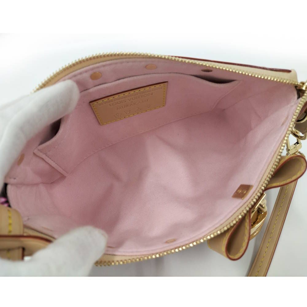 Louis Vuitton Pochette Accessoire Handbag Takashi Murakami Collaboration — view 9