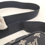 Louis Vuitton Danube PM Shoulder Bag Upside Down Monogram Ink Navy — view 5