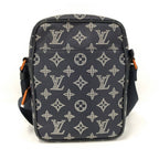 Louis Vuitton Danube PM Shoulder Bag Upside Down Monogram Ink Navy — view 2
