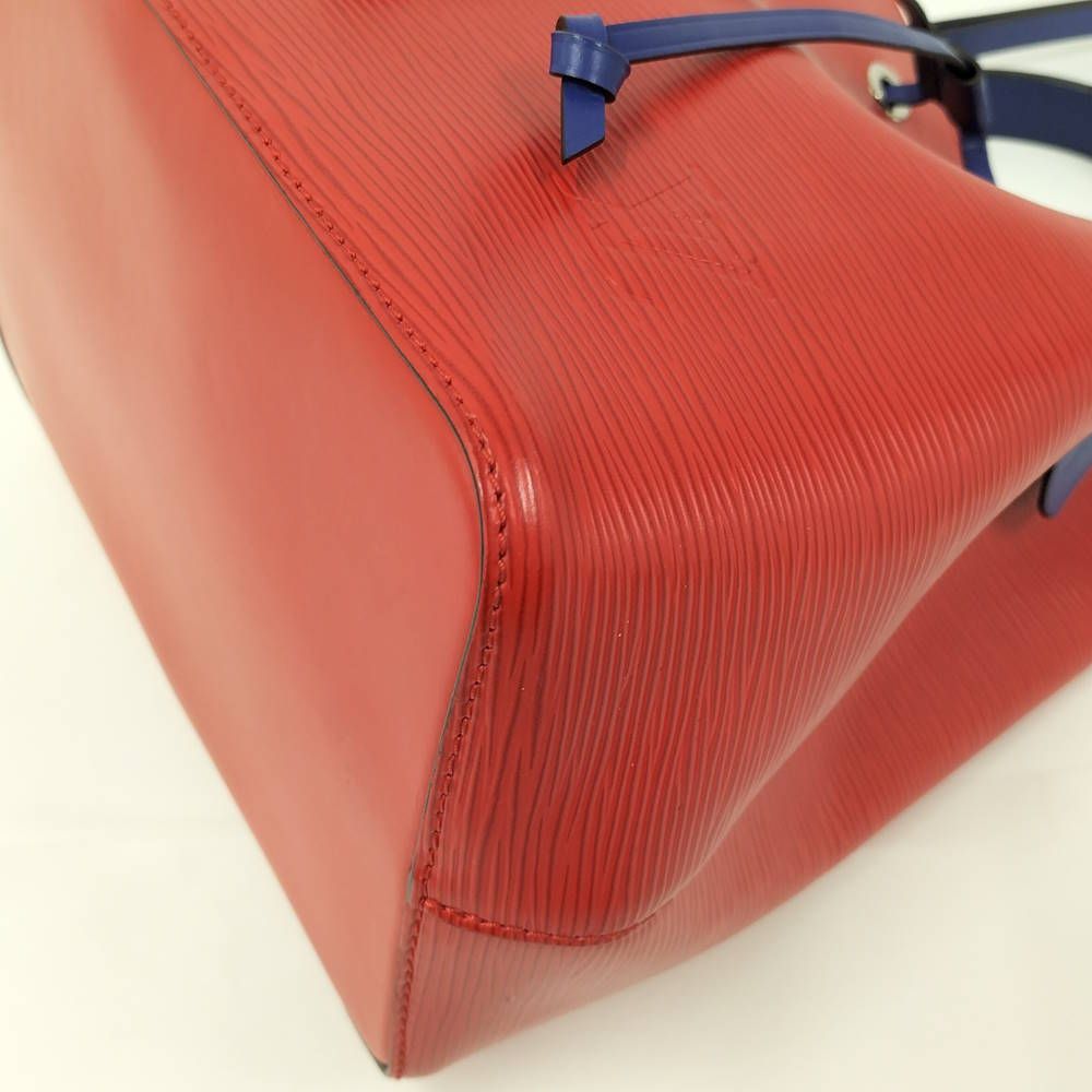 Louis Vuitton Neo Noe 2-Way Bag Epi Bicolor Coquelicot Blue — view 5