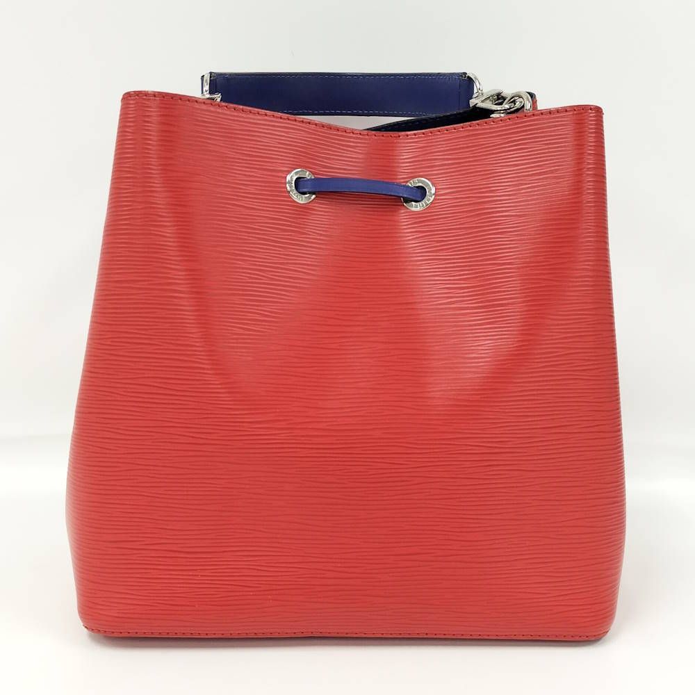 Louis Vuitton Neo Noe 2-Way Bag Epi Bicolor Coquelicot Blue — view 2