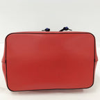 Louis Vuitton Neo Noe 2-Way Bag Epi Bicolor Coquelicot Blue — view 4