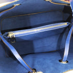 Louis Vuitton Neo Noe 2-Way Bag Epi Bicolor Coquelicot Blue — view 9