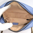 Gucci GG Marmont Shoulder Bag Blue — view 8