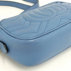 Gucci GG Marmont Shoulder Bag Blue — view 5