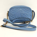 Gucci GG Marmont Shoulder Bag Blue — view 2
