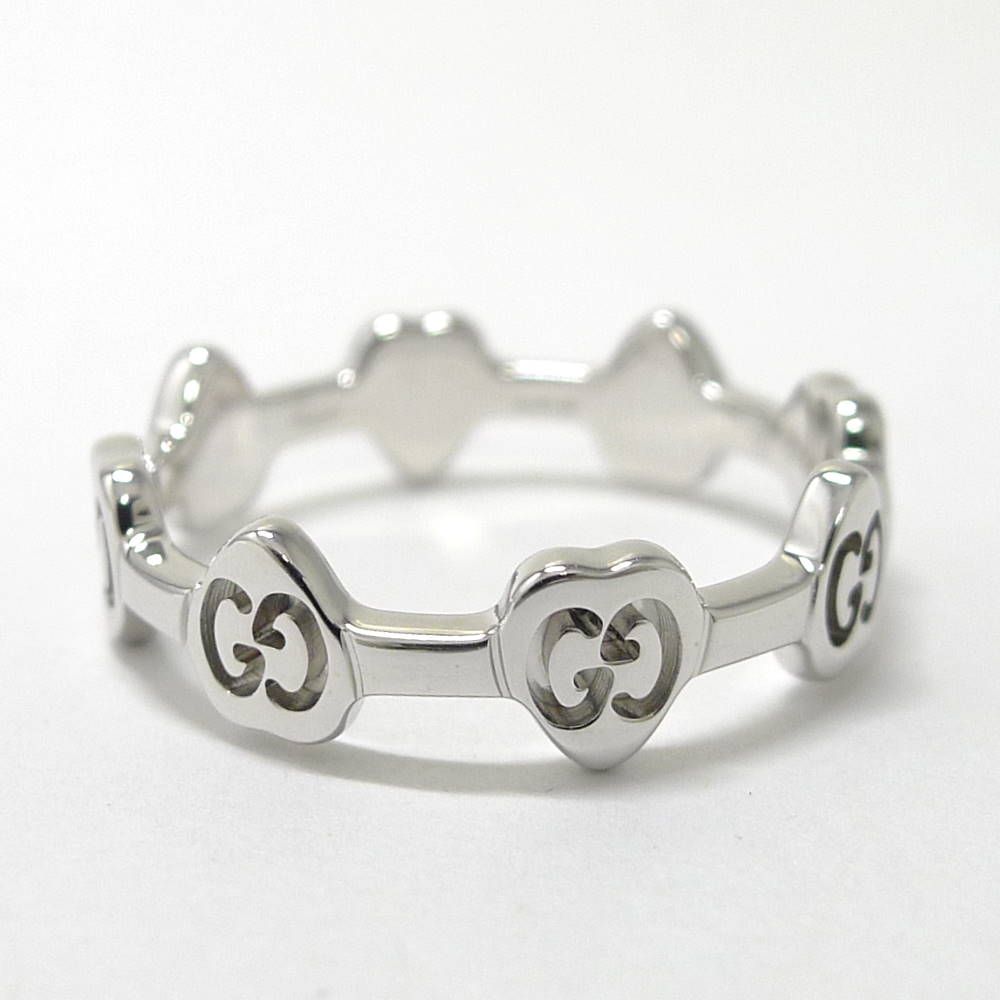 Gucci Ring Icon Heart 18k White Gold — view 4