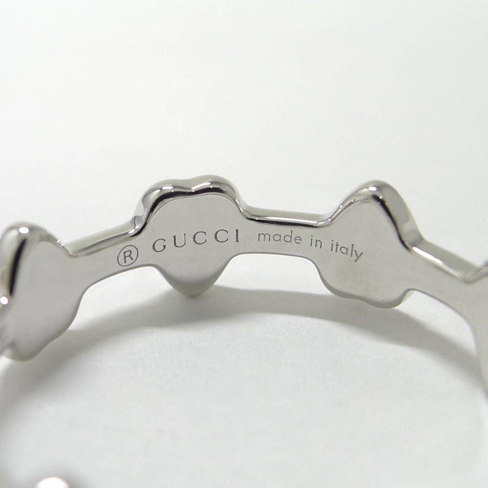 Gucci Ring Icon Heart 18k White Gold — view 8
