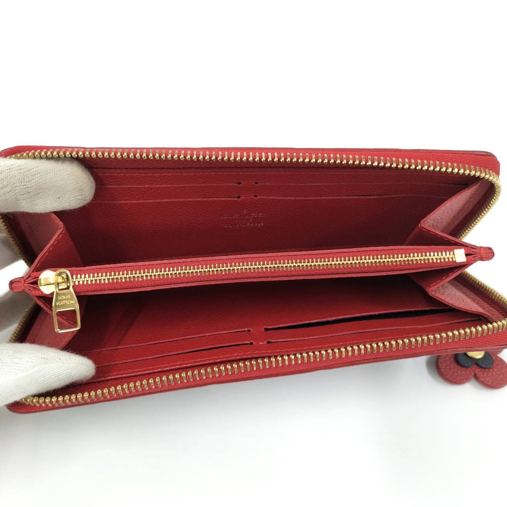 Louis Vuitton Portefeuille Clemence Monogram Empreinte Wallet — view 2