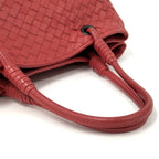 Bottega Veneta Handbag Intrecciato Leather Red — view 4
