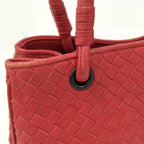 Bottega Veneta Handbag Intrecciato Leather Red — view 7