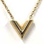 Louis Vuitton Essential Necklace Plated Gold — view 2
