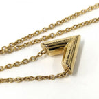 Louis Vuitton Essential Necklace Plated Gold — view 6
