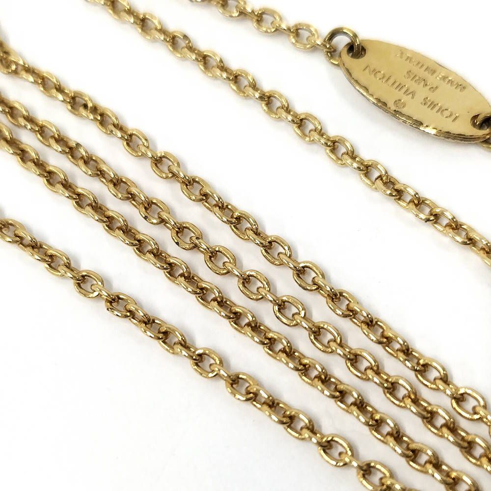 Louis Vuitton Essential Necklace Plated Gold — view 8