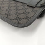 Gucci Belt Bag Ophidia GG Leather Gray — view 3