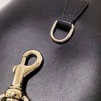 Gucci Bucket Shoulder Bag Leather Black — view 7
