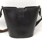 Gucci Bucket Shoulder Bag Leather Black — view 2