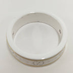 Gucci Icon Ring Ceramic 18k Yellow Gold White — view 7