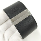 Gucci Bangle Watch SS Leather Quartz Black Dial — view 5