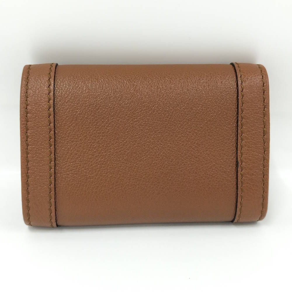 Gucci Diana 6 Key Case Bamboo GG Leather Brown Key Holder — view 3