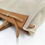 Hermes Herbag GM Tote Toile Ash — view 5