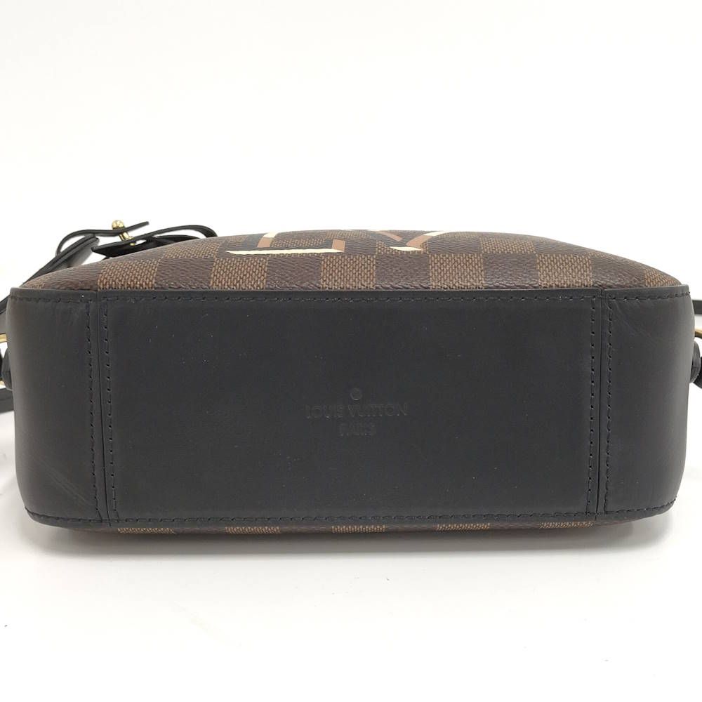 Louis Vuitton Santa Monica Shoulder Bag Damier Ebene — view 9
