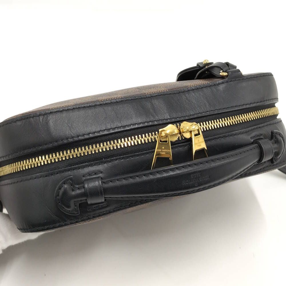 Louis Vuitton Santa Monica Shoulder Bag Damier Ebene — view 8