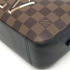 Louis Vuitton Santa Monica Shoulder Bag Damier Ebene — view 3
