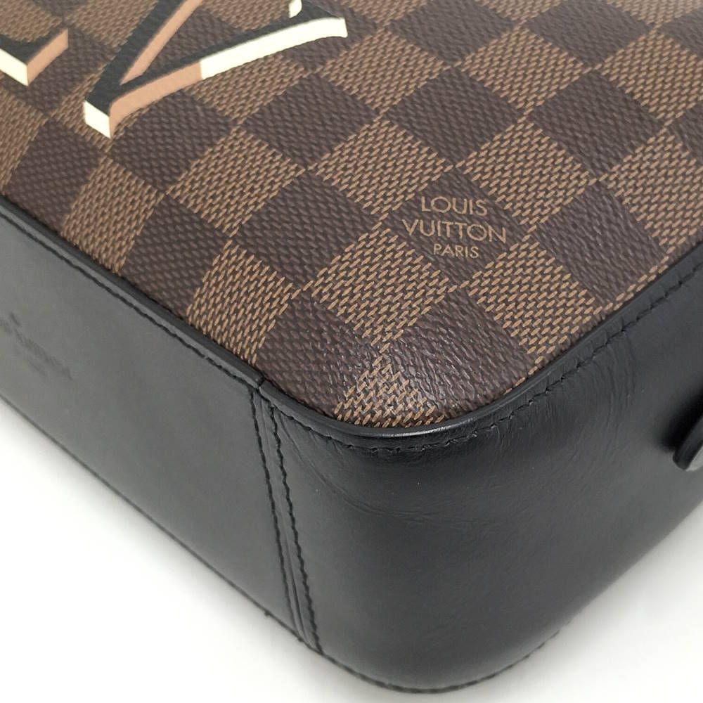 Louis Vuitton Santa Monica Shoulder Bag Damier Ebene — view 3