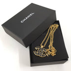 Chanel Necklace CC Logo Plated Gold — view 7